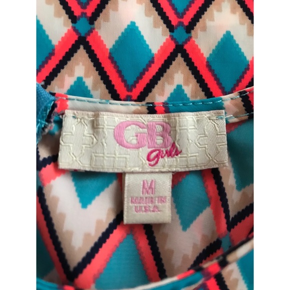 GB Girls Multicolored Sleeveless Dress Size Medium - Picture 6 of 7